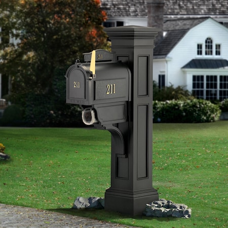 Mayne Liberty Mail Post - Black 5805-B